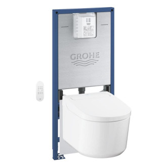 Závěsný wc set bezdotykový Grohe Rapid SLX alpská bílá 36509SH0