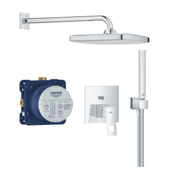 Sprchový systém Grohe Eurocube vrátane podomietkového telesa chróm 25289000