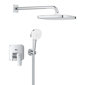 Sprchový systém Grohe Cubeo bez podomietkového telesa chróm 1053360000