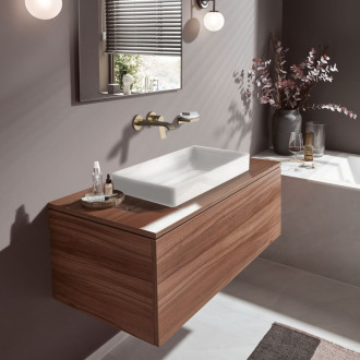 Umyvadlová baterie Hansgrohe Vivenis bez podomítkového tělesa kartáčovaný bronz 75050140