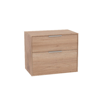 Kúpeľňová skrinka bez umývadla Roca Optica 78,5 x56, 5x45, 5 cm dub OPTDESK802ZO