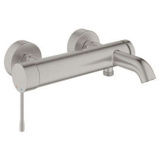Vanová baterie Grohe Essence bez sprchového setu 150 mm supersteel 25250DC1