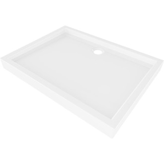 Mexen Flow+ obdĺžniková sprchová vanička 120 x 70 cm, biely lesk - 46R107012H