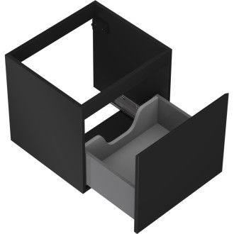 Mexen Orio koupelnová skříňka pod umyvadlo 50 cm, 1 zásuvka, matná černá - 91A10-05047-1-BF71