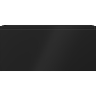 Mexen Orio koupelnová skříňka pod umyvadlo 100 cm, 1 zásuvka, matná černá - 91A10-10047-1-BF71