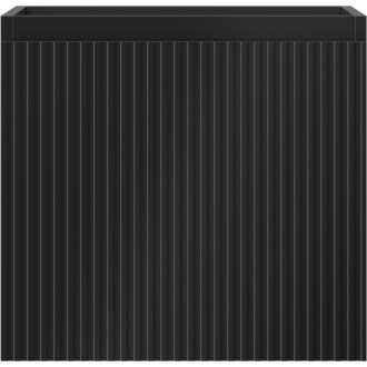 Mexen Rivel koupelnová skříňka pod umyvadlo 50 cm, 1 zásuvka, drážkovaná, matná černá - 91A20-05047-1-BF71