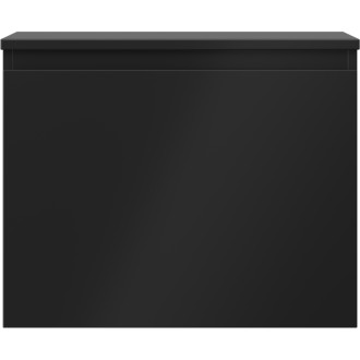 Mexen Orio koupelnová skříňka pod umyvadlo 60 cm s pracovní deskou, 1 zásuvka, matná černá - 91A10-06047-1-BFC71