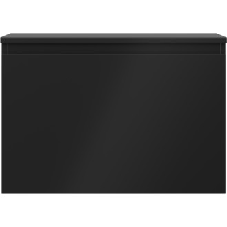 Mexen Orio koupelnová skříňka pod umyvadlo 70 cm s pracovní deskou, 1 zásuvka, matná černá - 91A10-07047-1-BFC71