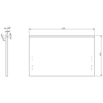 Koupelnová skříňka Mexen Rivel 70 cm s umyvadlem Otis, 1 zásuvka, drážkovaná, matná černá - 91A20-07047-1-BF71-W18M71