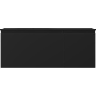 Mexen Orio koupelnová skříňka 120 cm s umyvadlem Vela vlevo, 1S, 1D, matná černá - 91A13-12047-3-BBFF71-W23L71
