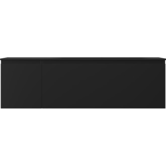 Koupelnová skříňka Mexen Orio 160 cm s umyvadlem Vela pravá, 1S, 1D, matná černá - 91A13-16047-3-BBFF71-W23P71
