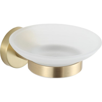 Mydelník Mexen Remo, kartáčované zlato - 7050739-55