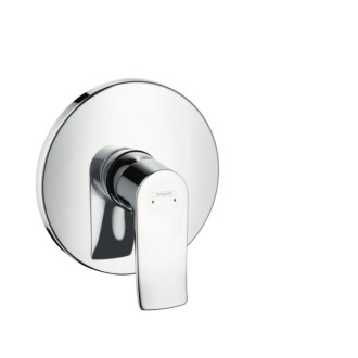 Sprchová batéria Hansgrohe Metris bez podomietkového telesa chróm 31685000