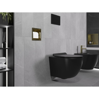 Držák toaletního papíru Mexen X-Wall-P, kartáčované zlato - 1953