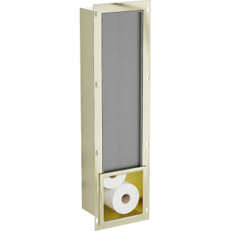 Držiak toaletného papiera Mexen X-Wall-B, kartáčované zlato - 1955