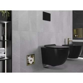 Držák toaletního papíru Mexen X-Wall-B, kartáčované zlato - 1955