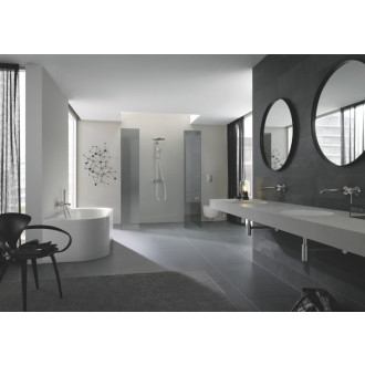 Sprchový systém Grohe Euphoria SmartControl na stěnu s termostatickou baterií supersteel 26507DC0