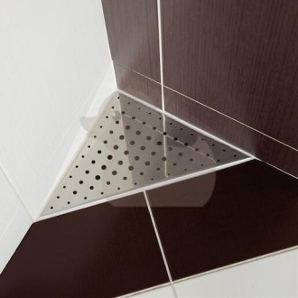 Rohový odtokový žlab 30x30 cm nerez ZLABROH