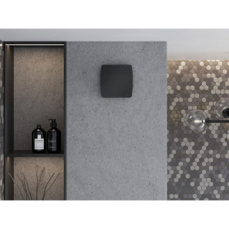 Koupelnový ventilátor Mexen AXS 120 s čidlem vlhkosti, černý - W9601-125H-70
