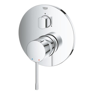 Vaňová batéria Grohe Essence bez podomietkového telesa chróm 24169001