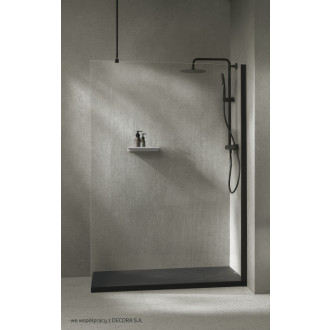 Deante PRIZMA Walk-In sprchová stěna, 120 cm, černá KTJ_N32P