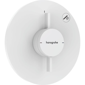 Sprchová batéria Hansgrohe DuoTurn S bez podomietkového telesa matná biela 75618700