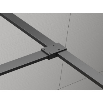 ESCA T- spojka vzpier, čierna ES7525 52523