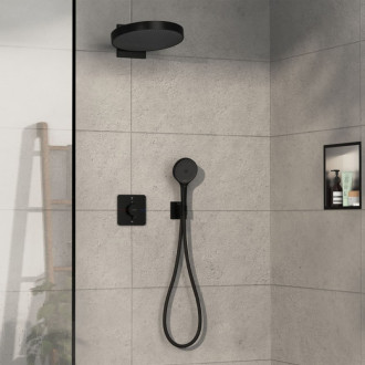 Vaňová batéria Hansgrohe ShowerSelect Comfort Q bez podomietkového telesa matná čierna 15586670