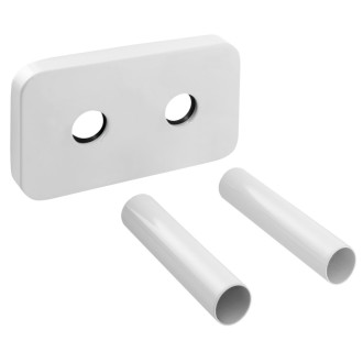 WICHER krycia rozeta pre stredové pripojenie 50mm, biela 600.315.4