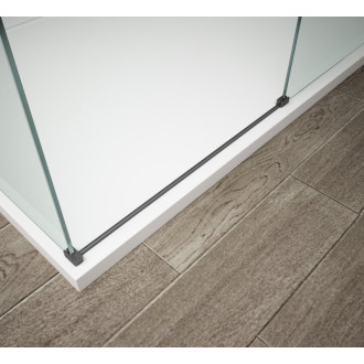 ESCA pretoková lišta 1200mm, čierna mat ES7425 56197