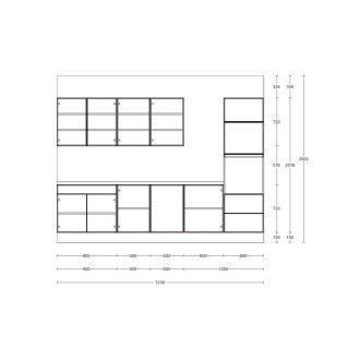 Kuchyňa EASY Tamara - kamenná šedá supermat kuchyne výstava, Nobilia vrátane spotrebičov