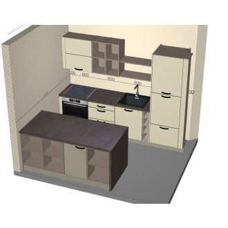 Kuchyňa Judita2 EXPO TEA MUŠLA, Decodom