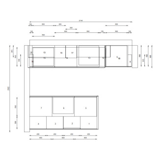Kuchyňa Judita2 EXPO TEA MUŠLA, Decodom