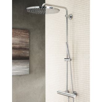 Sprchový systém Grohe Rainshower System s termostatickou batériou chróm 27174001
