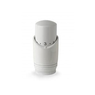 Termostatická hlavica chróm 2TTCC biela