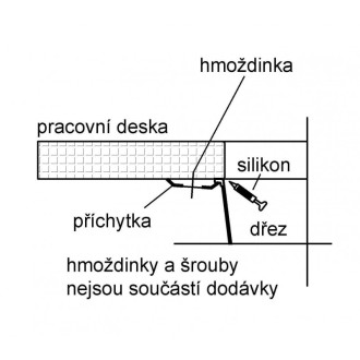 Drez Franke SID110-50 čierna 125.0363.789