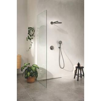 Sprchový systém Grohe Grohtherm SmartControl vrátane podomietkového telesa kartáčovaný Hard Graphite 34863AL0