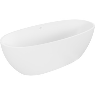 Voľne stojaca vaňa Mexen Torino z konglomerátu 175 x 78 cm, matná biela - 57271757800