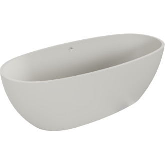 Voľne stojaca vaňa Mexen Torino z konglomerátu 175 x 78 cm, matný betón - 57271757861