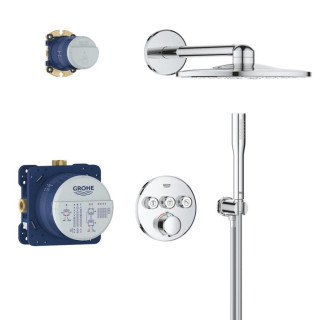 Sprchový systém Grohe Precision SmartControl vrátane podomietkového telesa chróm 34874000