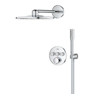 Sprchový systém Grohe Precision SmartControl vrátane podomietkového telesa chróm 34874000