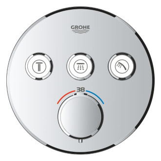 Sprchový systém Grohe Precision SmartControl vrátane podomietkového telesa chróm 34874000