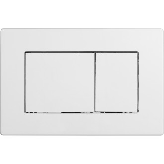 CERANO - Ovládacie tlačidlo WC modulov Lite/Classic - ABS - biela