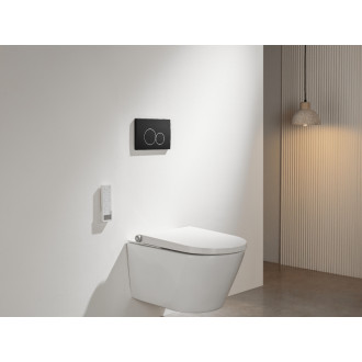 CERANO - Ovládacie tlačidlo WC modulov Lite/Duo - ABS - čierna matná