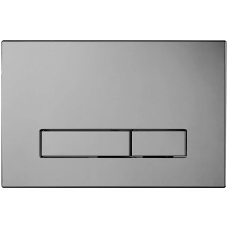 CERANO - Ovládacie tlačidlo WC modulov Lite/Slim - ABS - tmavo šedá