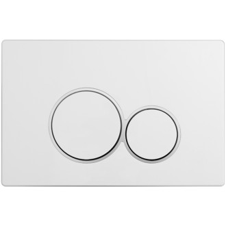 CERANO - Ovládacie tlačidlo WC modulov Lite/Duo - ABS - biela