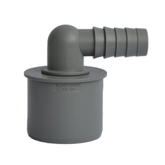 HT koncovka rohová pre pripojenie hadice 19-21mm, DN50 168.458.0 44594