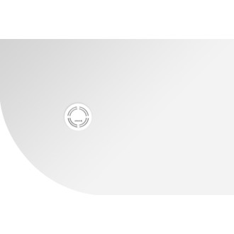 Sprchová vanička štvrťkruhová Polysan FLEXIA 120x80 cm liaty mramor 91291