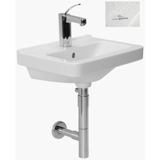 Umývadlo Jika Cubito 45x34 cm otvor pre batériu uprostred H8114221001041