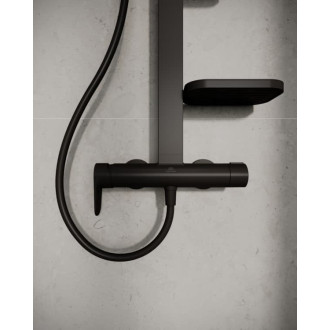 Sprchový systém Ideal Standard Alu+ s poličkou silk black BD584XG